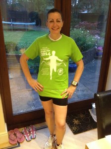 The hard earned tee shirt in small !