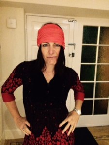 Going for surf dude, ended up with Axel Rose !