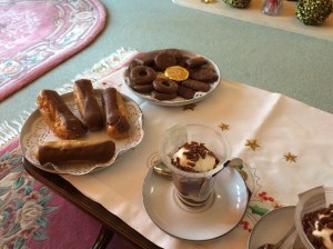 The end of the festive splurge with tea at Grandma's