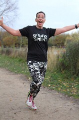 Park Run finish line photo 